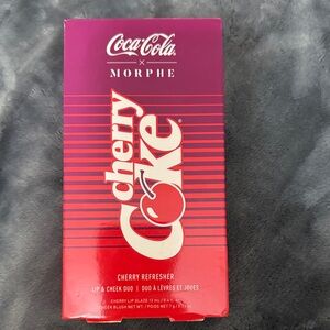 Coca-Cola x Morphe Cherry Red Lip & Cheek Set